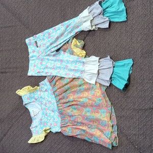 Matilda Jane swing top and Benny's. Girls size 8-10